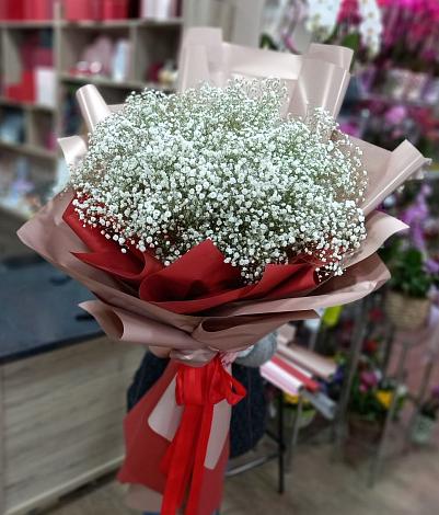 Букет цветов из: Гипсофила в Родниковый