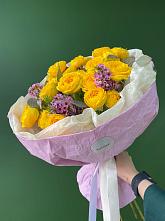 Букет Кустовые желтые розы #REPLACE_PRED# Родниковый